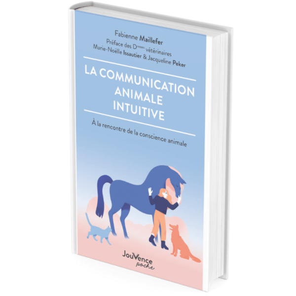 couverture de livre 3D sur la communication animale intuitive