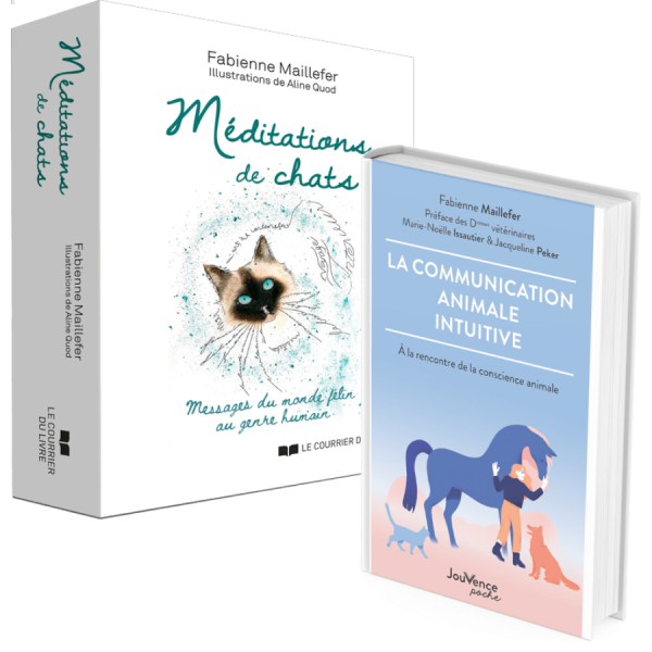 2 livres en 3D avec des illustrations